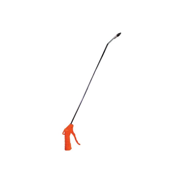 Astro Pneumatic Deluxe Air Blow Gun with 20'' Long Angled Nozzle with 1/2'' Removable Rubber Tip 1716