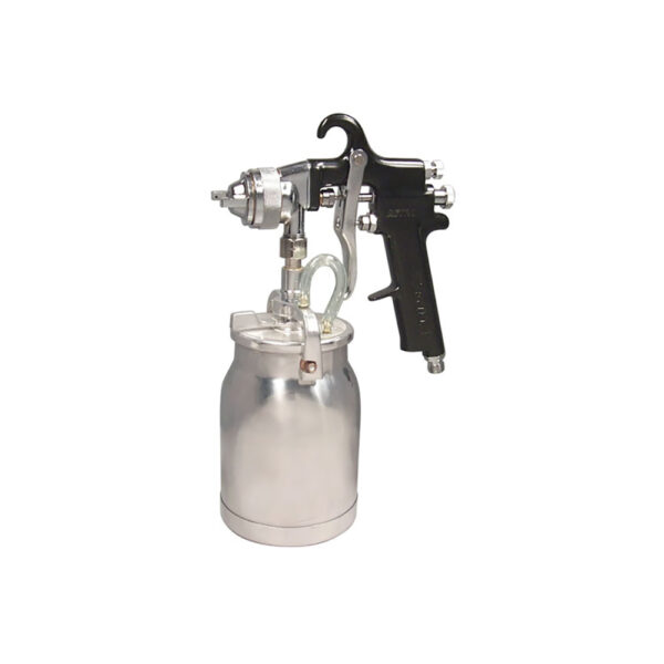 Astro Pneumatic 1.8mm Nozzle Spray Gun with Cup - Black Handle AS7SP